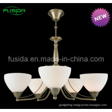 European Iron Glass Chnadelier Pendant Lighting for Home